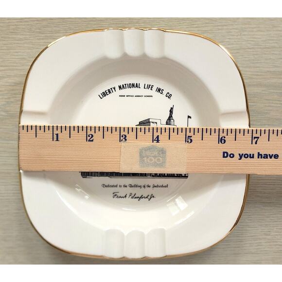ASHTRAY-Liberty National Life Ins. Co.-Francis & Lusky Company-Memorabilia - Picture 8 of 9
